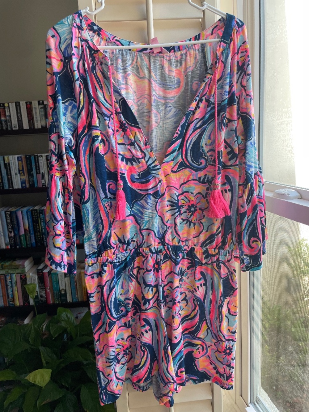 Lilly Pulitzer colorful romper medium
